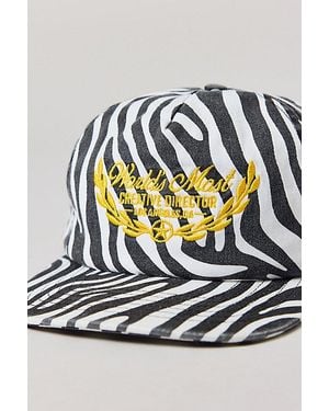 Urban Outfitters Creative Director Pattern Golfer Hat - Gray