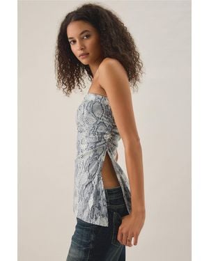 Kimchi Blue Afterparty Sequin Tube Top - Brown