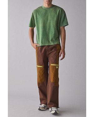 Without Walls Washed Cotton Boxy Tee - Green