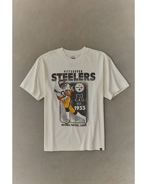 '47 Nfl Playbrush Foundation Tee - Gray