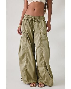 BDG Sunridge Mid-Rise Cargo Balloon Pants - Green