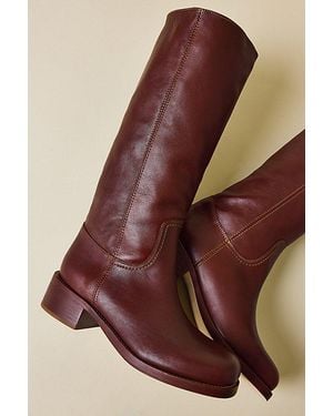 Steve Madden Riggs Tall Leather Boots - Multicolor