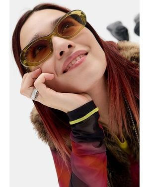 Urban Outfitters Uo Seville Sunglasses - Red