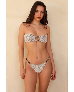 Ris-K Bare Escape Super Cheeky Bikini Bottom - Brown