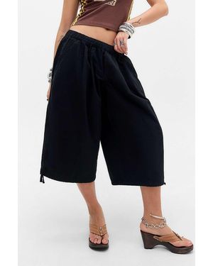 BDG Bobbi Extreme Cropped Trousers - Black