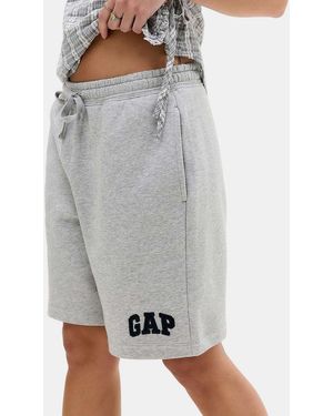 Gap V-heritage Logo Shorts - Grey