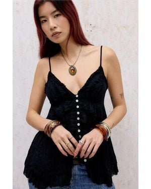 Kimchi Blue Marnie Babydoll Cami - Black