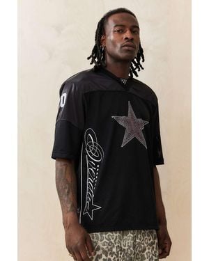 Jaded London Team Spirit Football Jersey - Black