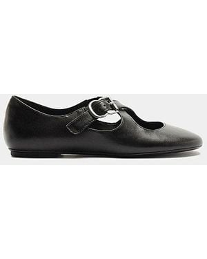 SCHUTZ SHOES Molly Ballet Flats - White