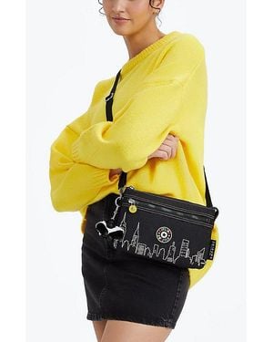 Kipling Friends Riri Zip Crossbody Bag - Yellow