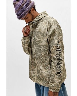 No Problemo Forest Jacket Medium At Urban Outfitters - Multicolour