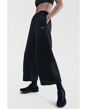 Nike Sportswear Phoenix Fleece Loose Cropped Barrel Pant - Blue