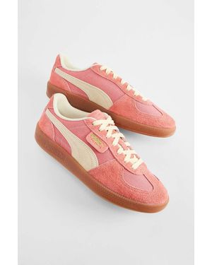 PUMA Vintage Peach Palermo Trainers - Pink