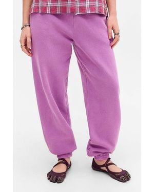 iets frans... Fuchsia Cuffed Joggers - Pink