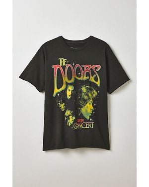 Urban Outfitters The Doors 1967 Tour Graphic Tee - Black