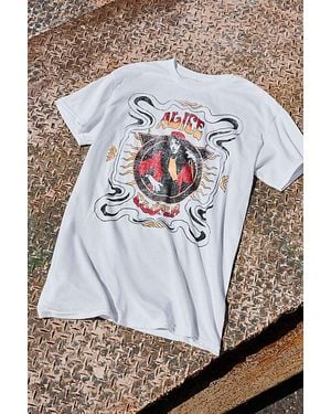 Urban Outfitters Alice Cooper Graphic Tee - White