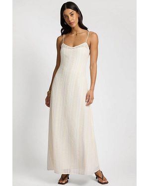 Onia Overlay Slip Dress - Natural