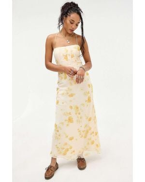 Love Triangle Uo Exclusive Ingrid Maxi Dress - Natural