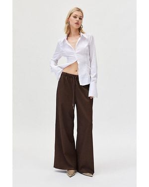 Urban Renewal Remnants Pinstripe Pull-On Pant - White