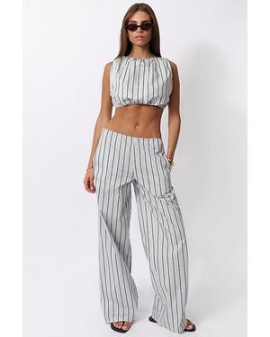WeWoreWhat Bubble Cropped Tank Top - White