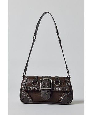 Silence + Noise Jade Laced Rivet Bag - Black