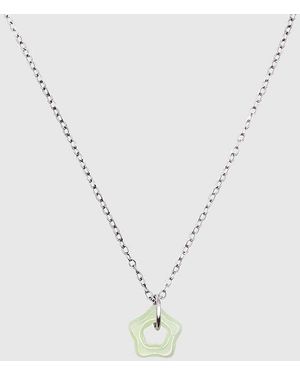 GILI Jewels Baby Jade Star Necklace - Blue