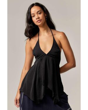 Silence + Noise Silence + Noise Luisa Halter Top - Black