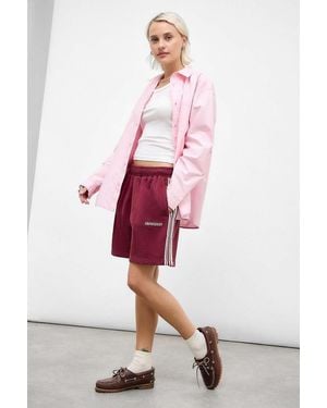 iets frans... Harri Mid Jogger Shorts - Red