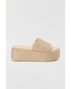 Matisse Footwear Pismo Platform Slide Sandal - Natural