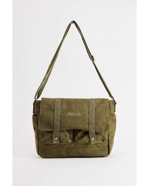 BDG Khaki Messenger Bag - Green