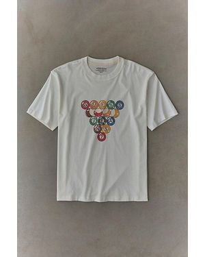 Guess Pool Ball Graphic Oversized Tee - Gray
