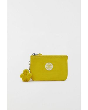 Kipling Creativity Nylon Zip Wallet - Yellow
