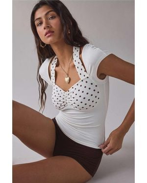 Kimchi Blue Angelica Top - Grey