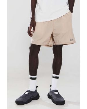 Oakley Uo Exclusive Hummus Metallic Shorts - Natural