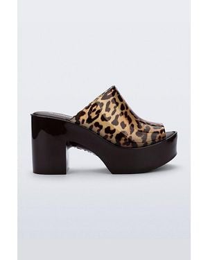 Melissa Hype Ii Mule Heel - Brown