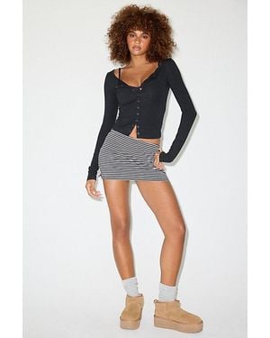 Out From Under Bec Low-Rise Mini Skort - Multicolor