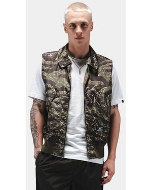 Alpha Industries Cwu 36/P Relaxed Camo Vest Jacket - Black