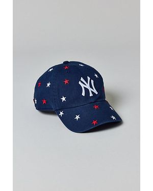 ハット '47 Brand MLB New York Yankees Confetti Baseball Hat Women's '47 Brand New York Yankees Confetti Navy Clean Up