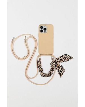 Cordée Cases Lima Iphone Case + Crossbody Strap Set - White