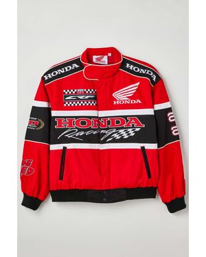 Urban Outfitters Honda Uo Exclusive Racing Jacket - Red