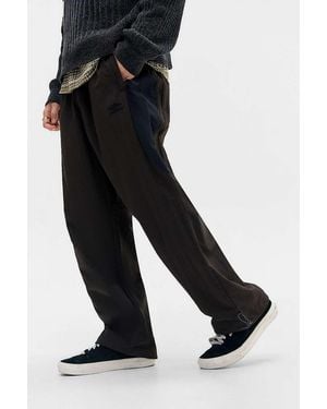Umbro Uo Exclusive Brown Wide Leg Track Trousers - Black
