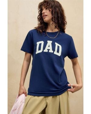 Gap Navy Dad T-shirt - Blue