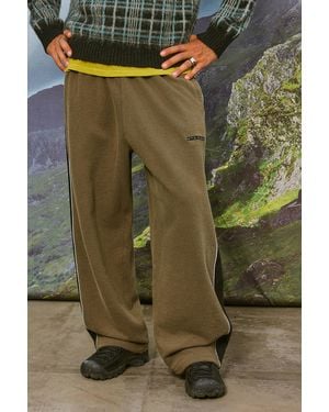 iets frans... Khaki Harri Panel Baggy Joggers - Green