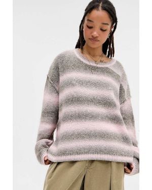 Urban Outfitters Uo Olivia Ombre Pullover Jumper - Brown