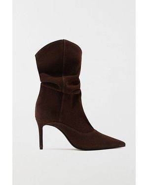 SCHUTZ SHOES Maryana Slouch Boot - Brown