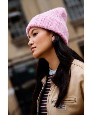 Urban Outfitters Uo Rosie Slub Beanie - Black