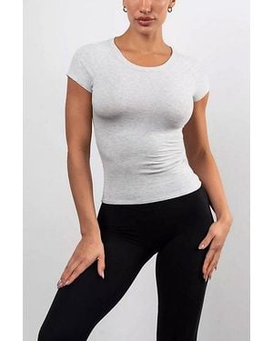 Vitaly Basis Raglan Tee - White