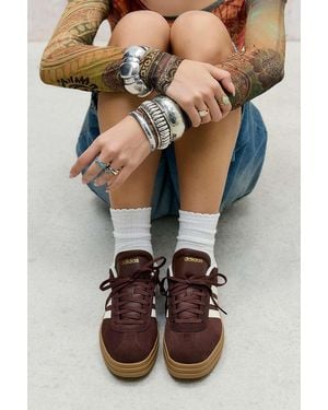 adidas Brown Vl Court Bold Trainers