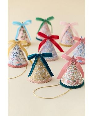 Urban Outfitters Meri Meri Velvet Bow Party Hat Set - Multicolor