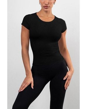 Vitaly Basis Raglan Tee - Black